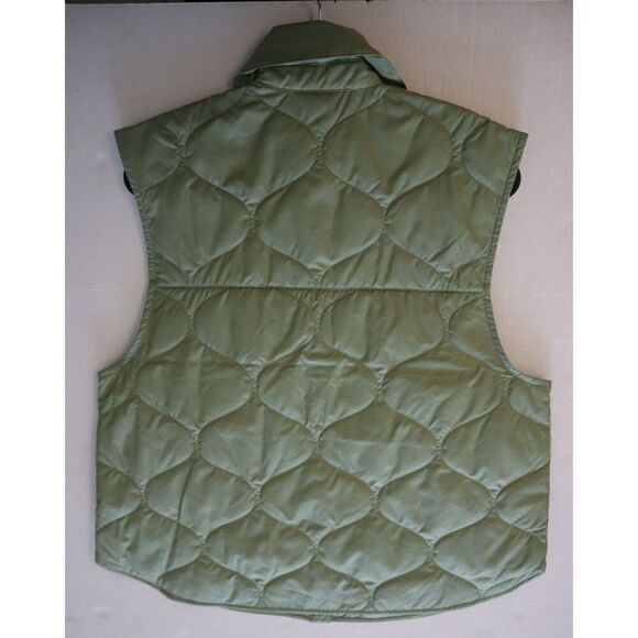 Nike Sportswear FB8737-386 Women's Sz XS Green Essentials Quilted Vest - Picture 10 of 12